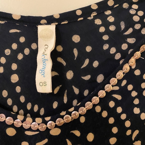 coolchange Navy Pattern Maxi Coverup - Picture 2 of 3